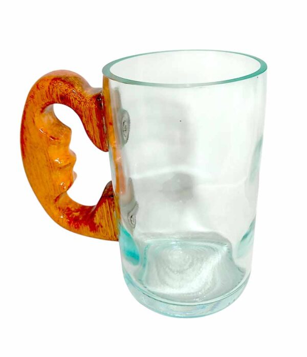 Chopp de botella cortada Trasparente para regalar. Hecho por VASODIVETRO