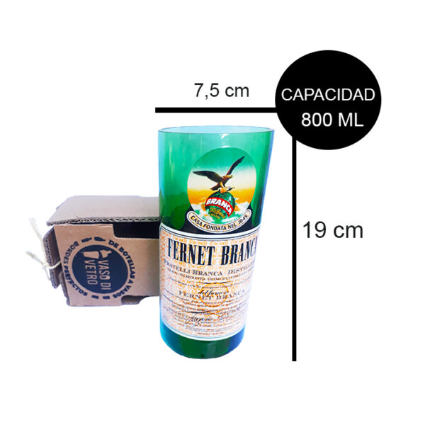 Vaso de Fernet Original 800cc Ideal p/ Mezclar - vasodivetro.com