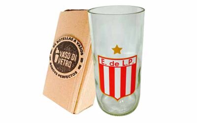 Vaso Estudiantes de La Plata Artesanal