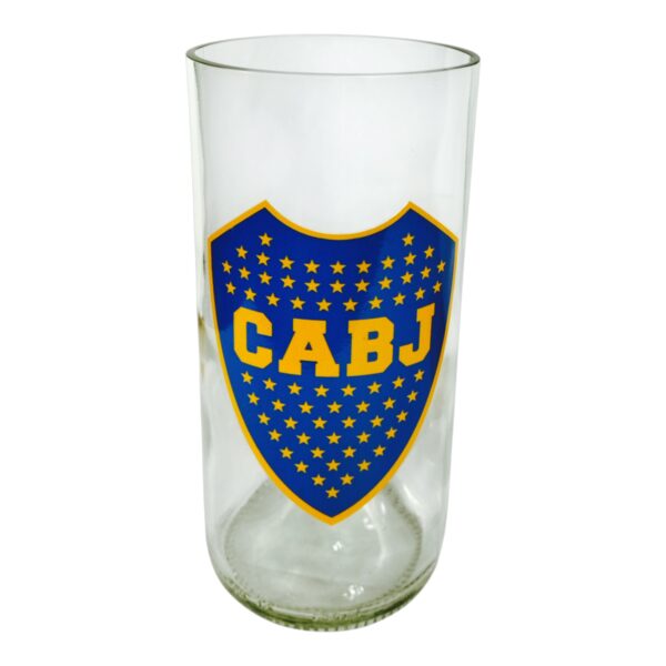 Regalo Original Vaso BOCA vinilo gama media laqueado VASODIVETRO La Plata