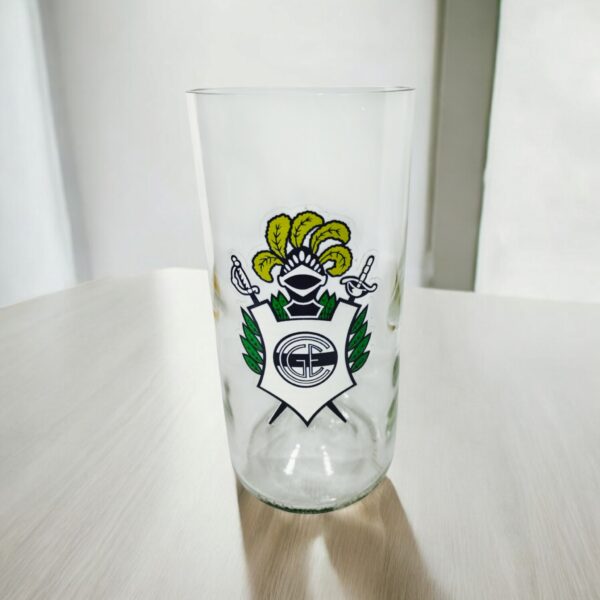 Regalo Original Vaso GIMNASIA Y ESGRIMA DE LA PLATA vinilo gama media laqueado VASODIVETRO La Plata