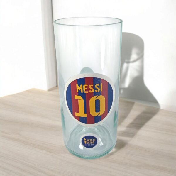 Regalo Original Vaso Messi Barcelona la 10 VASODIVETRO La Plata