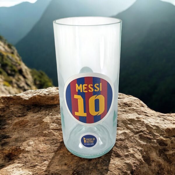 Regalo Original Vaso Messi Barcelona la 10 VASODIVETRO La Plata