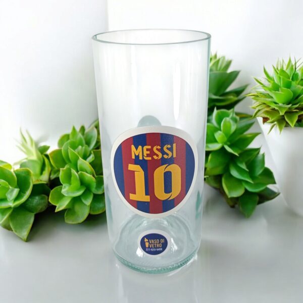 Regalo Original Vaso Messi Barcelona la 10 VASODIVETRO La Plata