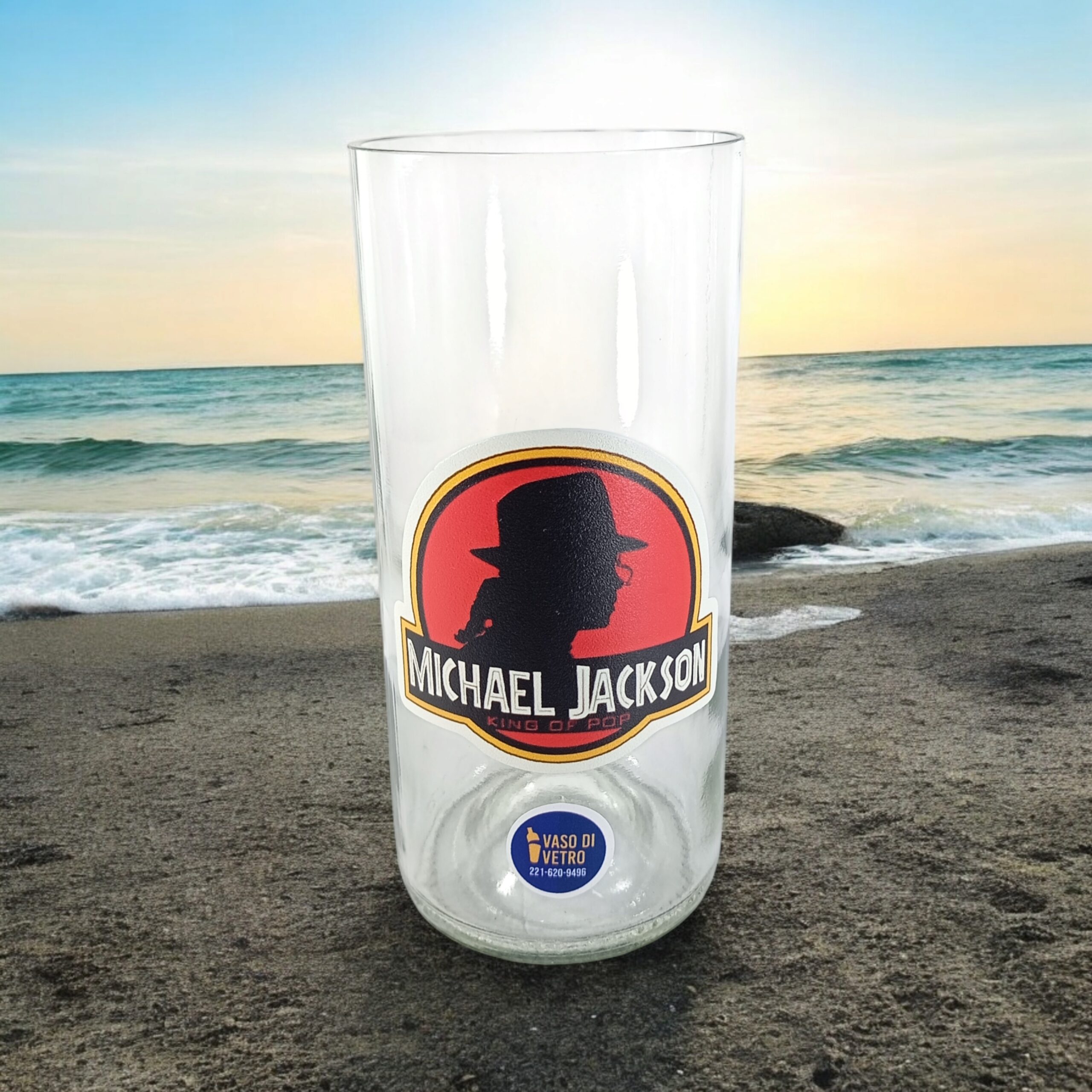 Regalo Original Vaso Michael Jackson VASODIVETRO La Plata