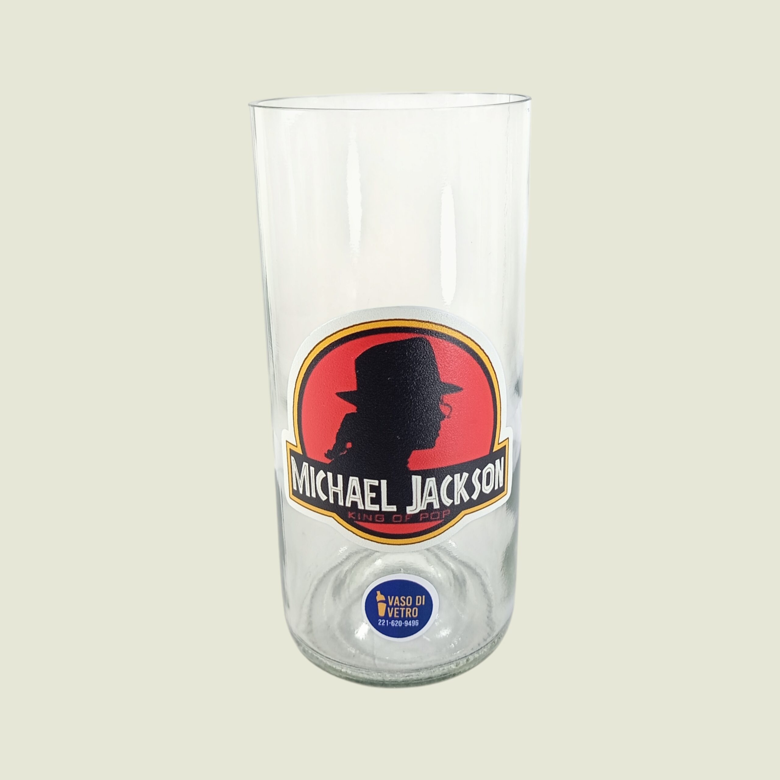 Regalo Original Vaso Michael Jackson VASODIVETRO La Plata