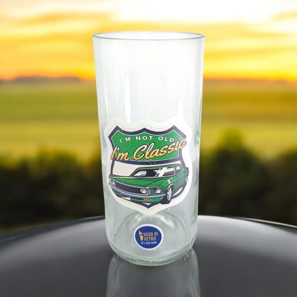 Regalo Original Vaso No soy Viejo Soy Un Clasico Autos Antiguos VASODIVETRO La Plata