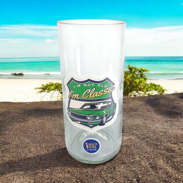 Regalo Original Vaso No soy Viejo Soy Un Clasico Autos Antiguos VASODIVETRO La Plata