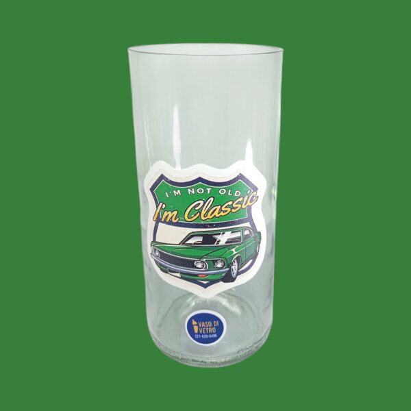 Regalo Original Vaso No soy Viejo Soy Un Clasico Autos Antiguos VASODIVETRO La Plata