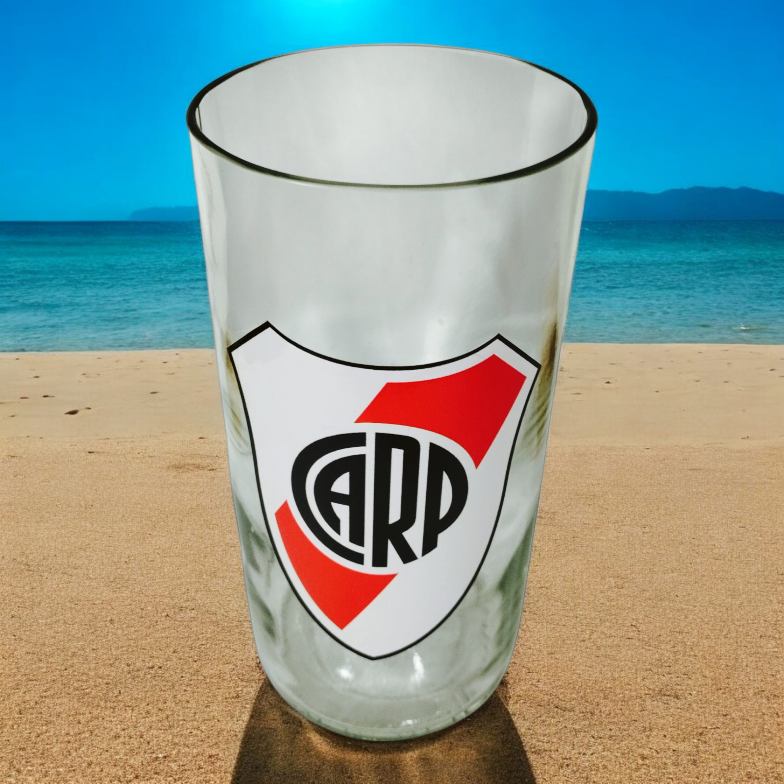 Regalo Original Vaso River vinilo gama media laqueado VASODIVETRO La Plata