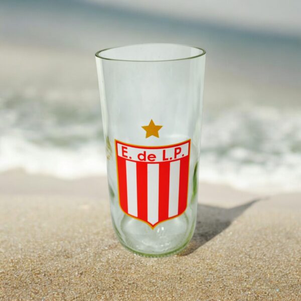 Regalo Original Vaso Estudiantes de la plata vinilo gama media laqueado VASODIVETRO La Plata