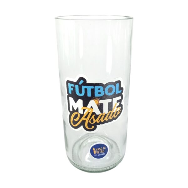 Regalo Original Vaso FUTBOL MATE ASADO VASODIVETRO La Plata