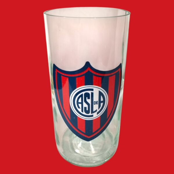 Regalo Original Vaso San Lorenzo vinilo gama media laqueado VASODIVETRO La Plata
