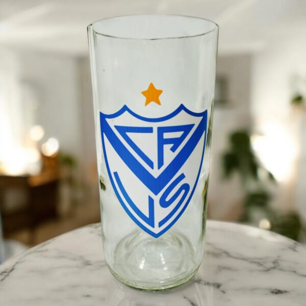 Regalo Original Vaso Velez Sarsfield vinilo gama media laqueado VASODIVETRO La Plata