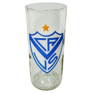 Regalo Original Vaso Velez Sarsfield vinilo gama media laqueado VASODIVETRO La Plata