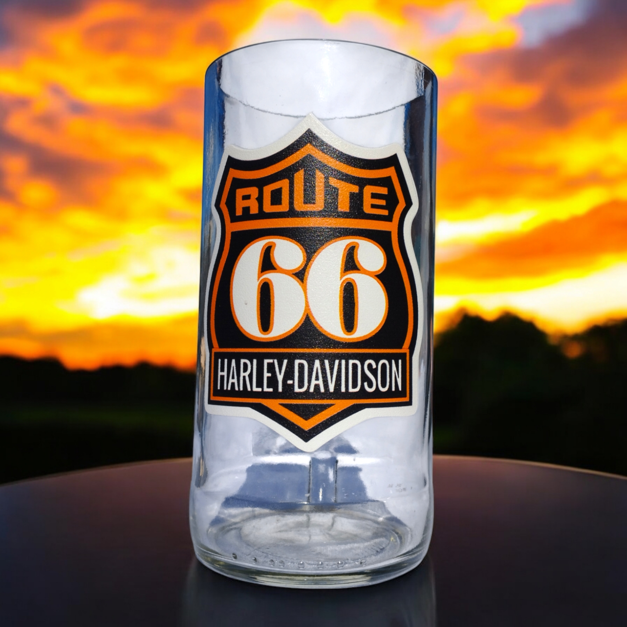 Vaso Route 66 Harley Davidson - Imagen 2