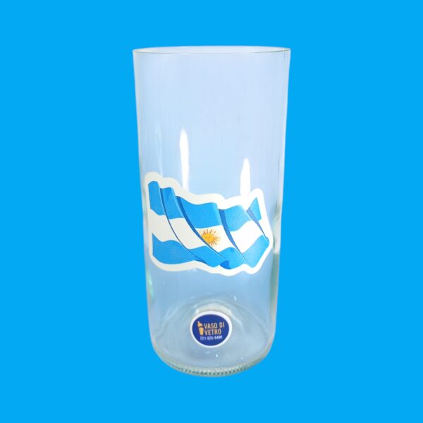 Vaso Bandera Argentina Flameando - Imagen 2