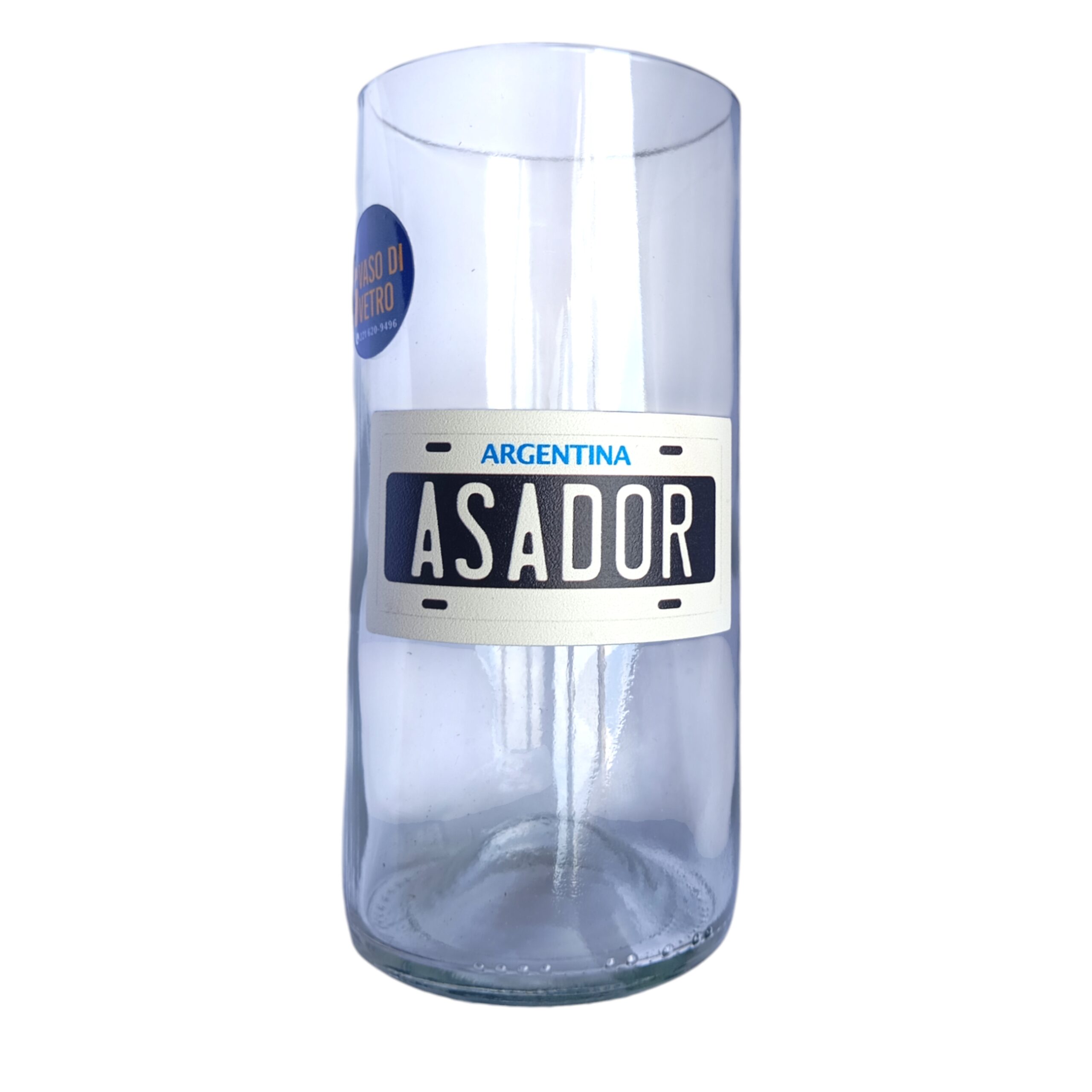 Regalo Original Vaso ASADOR CHAPA ARGENTINA VASODIVETRO La Plata