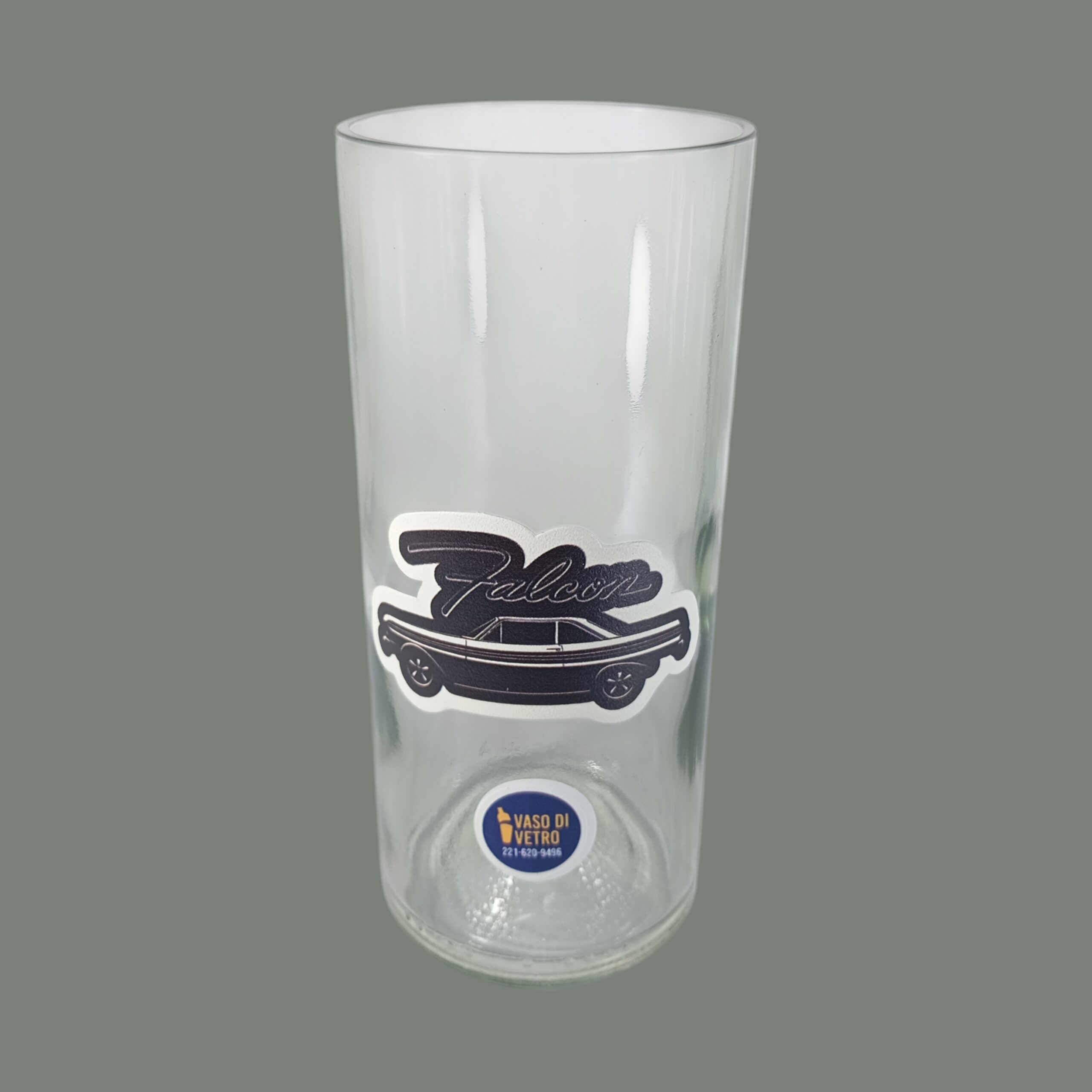 Regalo Original Vaso Auto Antiguo Ford Falcon VASODIVETRO La Plata