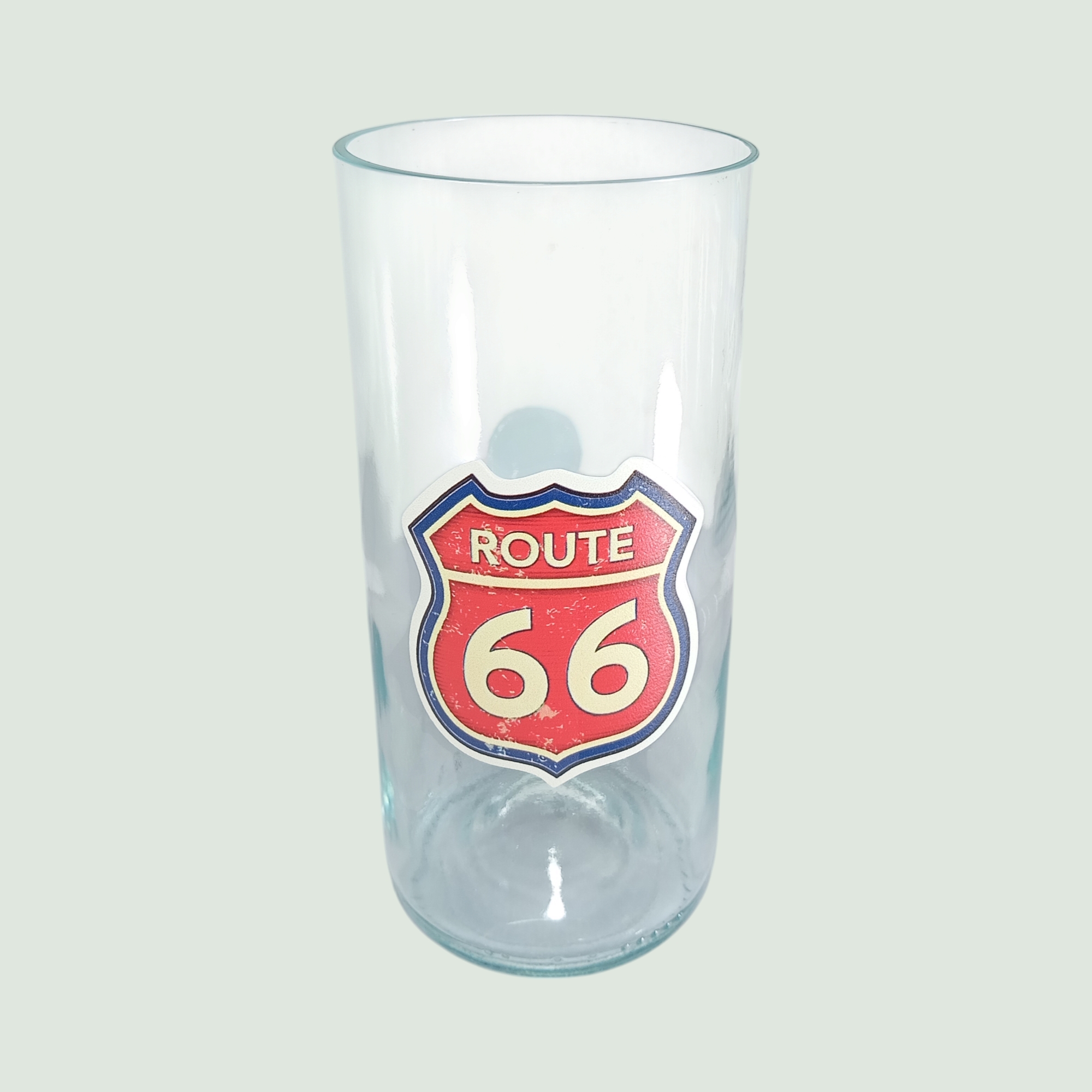 Regalo Original Vaso ROUTE 66 VASODIVETRO La Plata