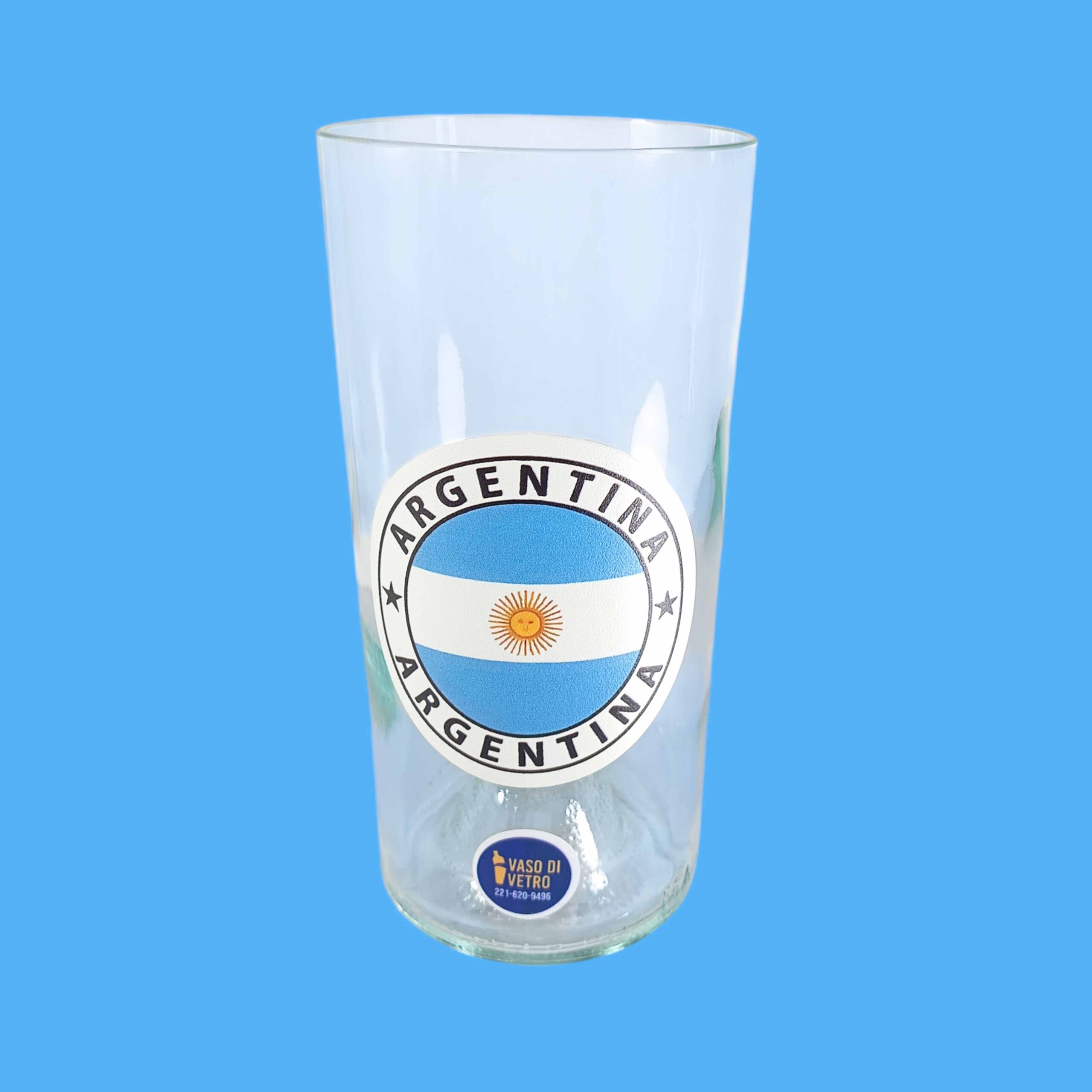 Vaso de Argentina -Regalo Original VASODIVETRO